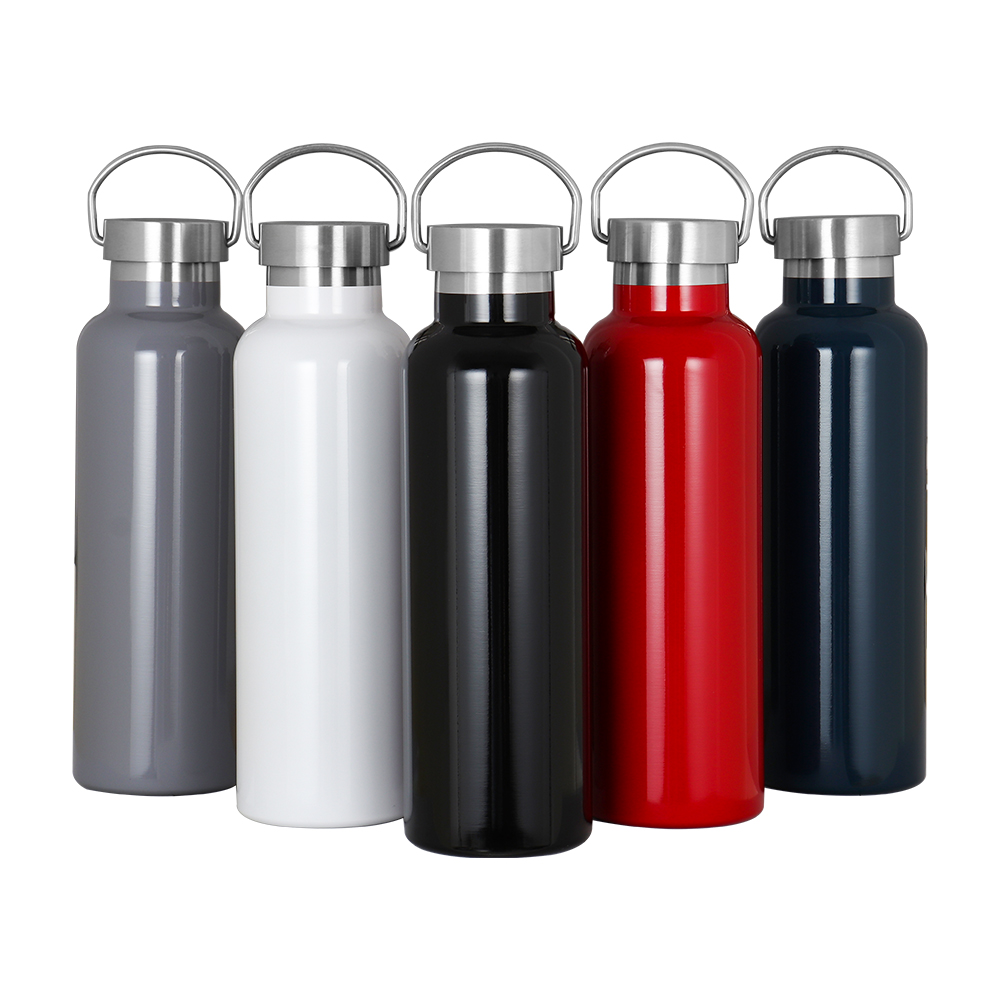 Portable Insulated 750ML Drinking Vacuum Sport Stainless Steel Flask Water Bottle