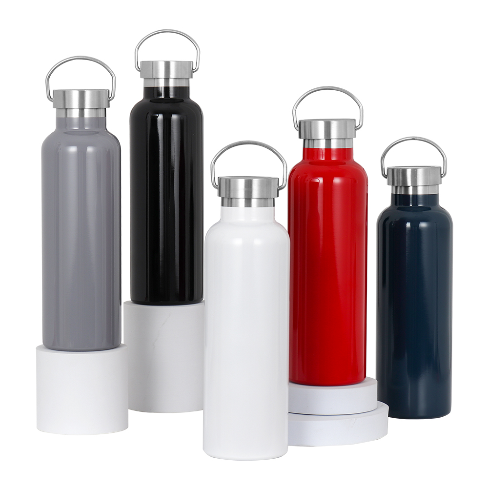 750ML Thermal Insulation Custom Staliness Steel Sport Wide Mouth Water Bottle