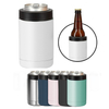 Double-walled Stainless Steel Insulated Can Coozie with Straw for Slim Beer Beer Bottle for Cold Beverages Can Cooler